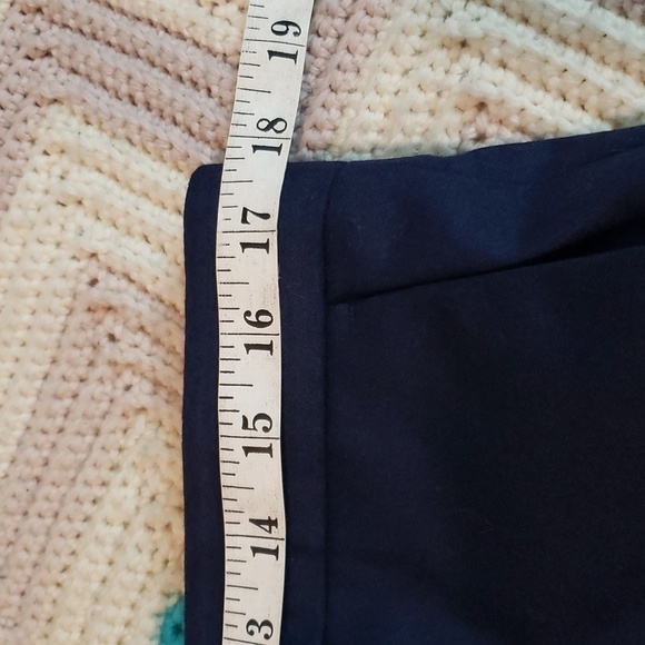 Topshop topman blue ares skinny trouser navy 100 percent wool lined 34" waist - Picture 13 of 15